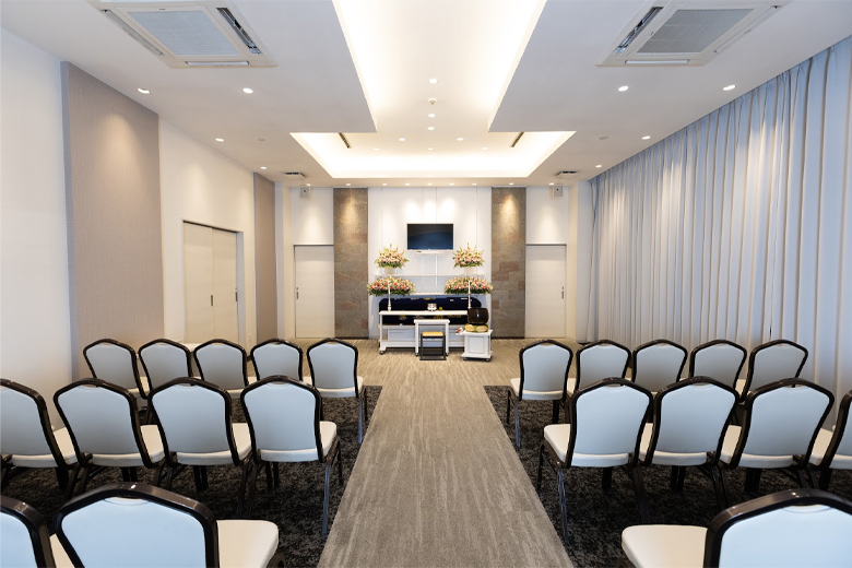 1日1組限定の家族葬専用式場